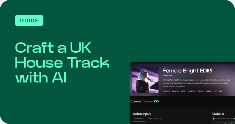 Craft a UK House Track with AI Vocals