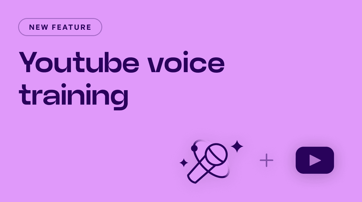 Youtube AI Voice Model Training